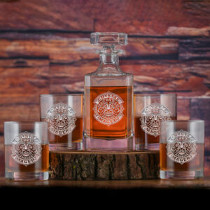 linimi Wholesale Whiskey Decanter & Glass Gift Set – Elegant Barware Bulk Offer